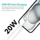 thumbnail image 2 of Bloque De Cargador Rápido De Pared Tipo C De 20 W Para Iphone 16e 16 15 Airpods 4 4 º Air Pods Max, 2 of 5