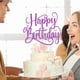 thumbnail image 4 of Cake Topper Feliz Cumpleaños Con Brillo Decorativo, 4 of 8