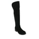 thumbnail image 3 of Bota larga de Gamuza para Mujer Taco Bajo, 3 of 5