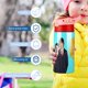 thumbnail image 5 of Odd SquadBotella de Agua con Tapa Pop Top de Un Toque, Acero Inoxidable, a Prueba de Fugas, para Deportes, Botella Infantil rosa 12 oz, 5 of 6
