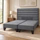 thumbnail image 1 of Cama 2 Plazas Tapizada Gris, 1 of 4