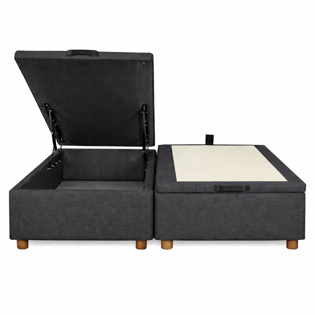 Base Baul 2 Plazas Onyx Con Sistema Hidráulico - Grafito | Lider