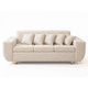 thumbnail image 2 of Sofá 3 Cuerpos Napoleón Tela Beige Living Moderno, 2 of 4