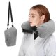 thumbnail image 1 of Almohada Cervical NK HealthCare Rellenable Gris Ajedrezado, 1 of 7