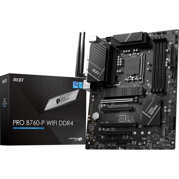 Placa madre MSI PRO B760-P WiFi DDR4 ProSeries ATX LGA 1700