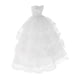 thumbnail image 2 of Vestido De Novia Juguete Educativo 1/6 Uniforme De Muñeca Figura A Escala 1/6 Vestido De Novia Blanco, 2 of 3