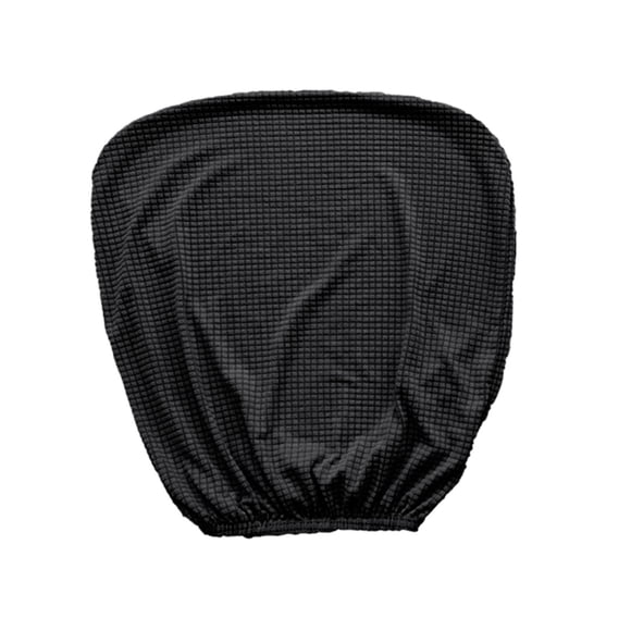 Funda de Silla para Computadora Cubierta Decorativa Elástica Protector Estirable Removible Fabricada con Poliéster para Espacios de Oficina Hogar Estu Negro
