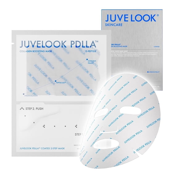 Mascarilla facial JUVELOOK PDLLA de colágeno – 1 unidad