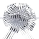 thumbnail image 1 of Uxcell Organza Lazos Grandes para Envolver Regalos Cinta de Chiffon para Cestas de Boda Presentes Navidad Plata 4", 1 of 6