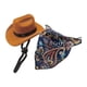 thumbnail image 1 of Disfraz De Vaquero De Mascota Sombrero De Vaquero Y Photo De Photo De Photo Cosplay Para Mascota Gato Dog Azul Marino, 1 of 5