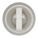 thumbnail image 2 of Macetero Colgante Para Balcon Terraza Plastico Maceta Jardin blanco, 2 of 10