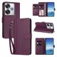 thumbnail image 2 of Funda Cartera Trébol para Xiaomi Poco F6 con Ranuras Tarjetas y Carga Inalámbrica Violeta, 2 of 6