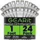 thumbnail image 1 of Cable Ethernet Cat 6 De 30 Cm (1 Pie) 24 Unidades 10 Gbps Blanco, 1 of 8