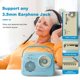 thumbnail image 2 of Radio portátil Bingxue AM/FM Bluetooth con batería azul, 2 of 9