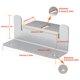 thumbnail image 2 of Soportes de Montaje para Paneles Solares SUNMAK 16 Unidades de Aluminio, 2 of 5