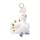 thumbnail image 4 of Llavero De Pavo Real De Peluche, Creativo, Para Bolsos, Mochilas, Regalos De Año Nuevo, Color Blanco, 4 of 5