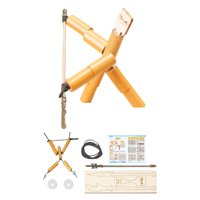 Bothyi - Juego De Marionetas De Esgrima De Madera, Divertido Hombre De Bambú, Batalla Para Niños, Adultos, Vacaciones