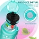 thumbnail image 2 of Botella de agua ZOMAKE de 950 ml con frases motivacionales y filtro antiderrames, 2 of 8