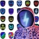 thumbnail image 1 of Máscara LED Depointer Life con sensor de gestos para cosplay, 1 of 7