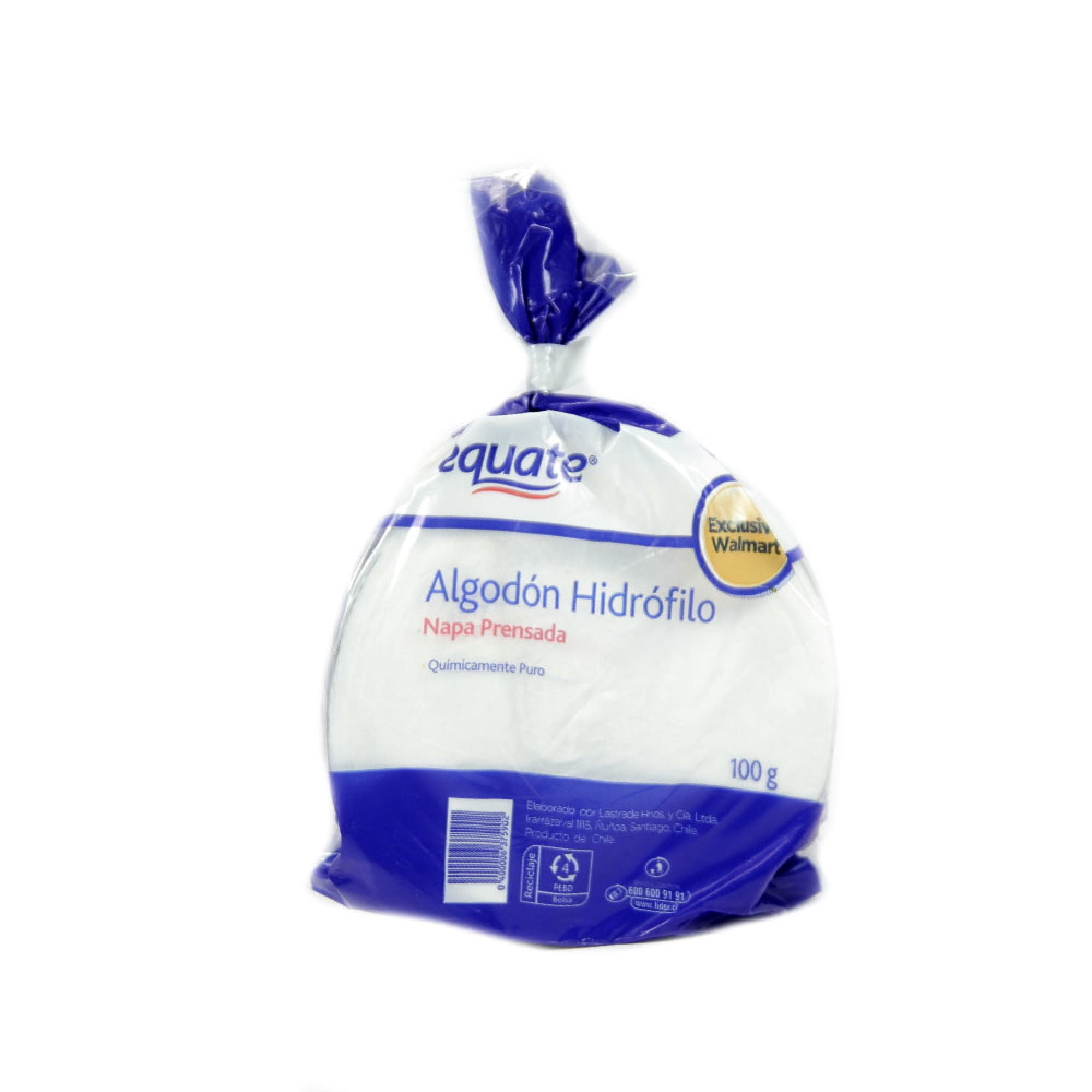 Algodón Prensado 100 g Equate