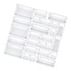 thumbnail image 5 of Divisores Organizadores De Cajones De Maquillaje Versátiles Transparentes Para Joyas Juego De 25, 5 of 5