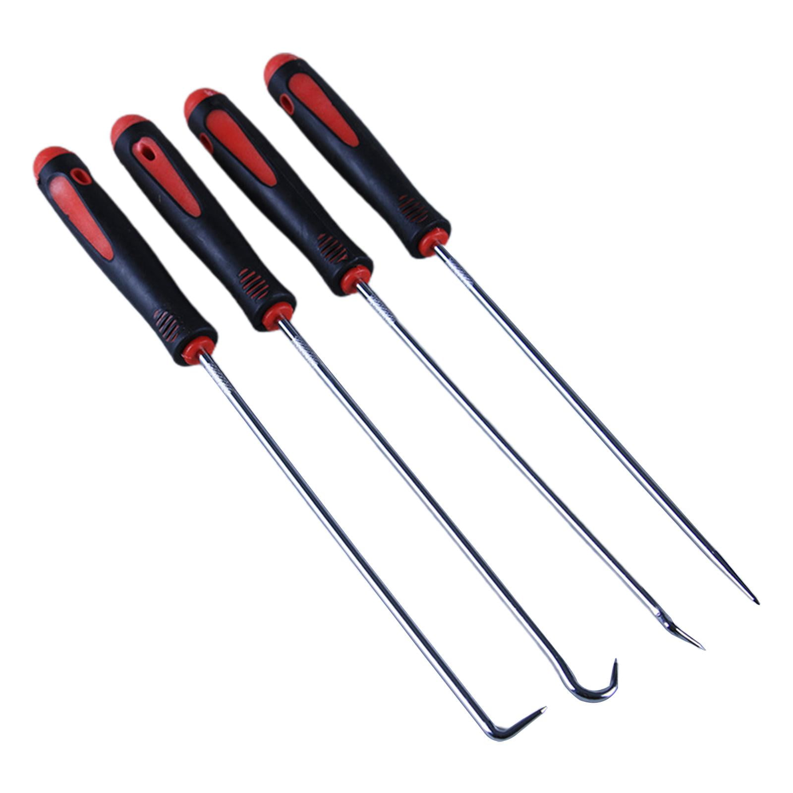 Ioensy - Juego De 4 Ganchos Y Ganchos Genéricos Para Sello De Aceite De Coche, Mango Ergonómico, Multiusos, 230mm