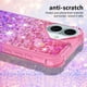 thumbnail image 2 of Funda Para Iphone 16 Con Diseño Gradiente Y Brillo Líquido Antigolpes Tpu, 2 of 4