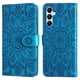 thumbnail image 1 of Funda tipo cartera FOXDOCK para Samsung Galaxy A05s , diseño girasol en relieve, cuero PU, cierre magnético, soporte y tarjetero, 1 of 5