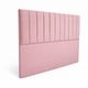 thumbnail image 2 of Respaldo 2 Plazas Lineal - Felpa Palo Rosa  LORE | Diseño Tubular Moderno, 2 of 3