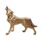 thumbnail image 5 of Estatuas De Lobo Escultura Colectiva Hogar Moderno Estatuilla Adorno Regalo Dorado, 5 of 5