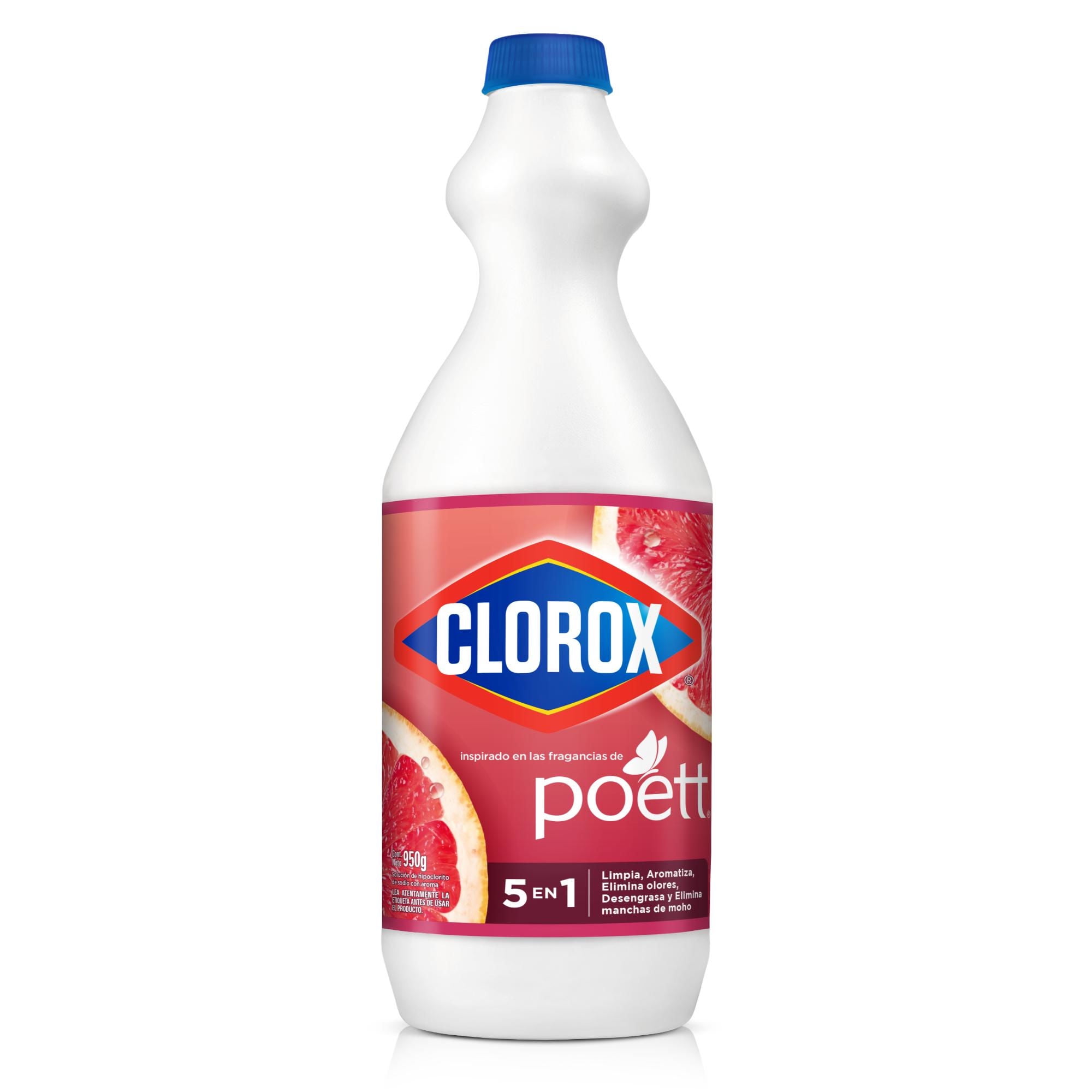 Cloro Líquido Con Fragancias Citric Poett Botella 950 ml Clorox