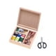 thumbnail image 2 of Caja De Costura Para Casa De Mu?ecas A Escala 1:12, Accesorios De Modelo DIY, Modelo De Muebles De Hilo, Color De Registro, 2 of 5