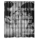 thumbnail image 1 of Cortina de ducha Mumford & Sons, juego de cortinas de baño con ganchos, tamaño 60 x 72 pulgadas, 1 of 3