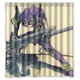 thumbnail image 1 of Cortina de ducha Neon Genesis Evangelion, juego de cortina de baño con ganchos, tamaño 66 x 72 pulgadas, 1 of 3