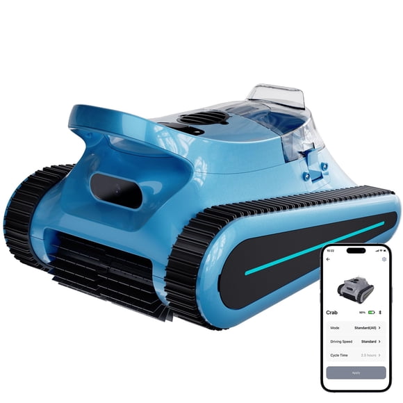 Limpiador robótico inalámbrico para piscina Nepturox SAT30 180W 200 m²