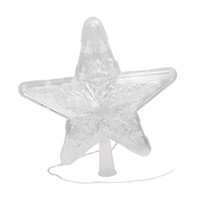 Bothyi - Estrella Iluminada Luces De Cadena Led Decoración De Navidad Para El Hogar Adornos Para Árboles De Navidad De Invierno 30 Luces