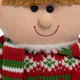 thumbnail image 3 of Duende Navideño Peluche Sentado 25cm Decoración Navidad, 3 of 8