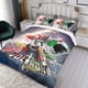 thumbnail image 3 of Voltron Conjunto de sábanas temático, trío de piezas, cómodo y amigable con la piel, diseño único, regalo de decoración para el hogar para familiares, amigos y fans,140cm *210cm, 3 of 6