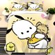 thumbnail image 1 of x819 Bed Sheetscartoon animation Pacha dog cute digital printing boys girls polyester bedding children's bedroom sets 3-Piece Bedding Set (1 Duvet Cover + 2 Pillow Shams) nj819, 1 of 5