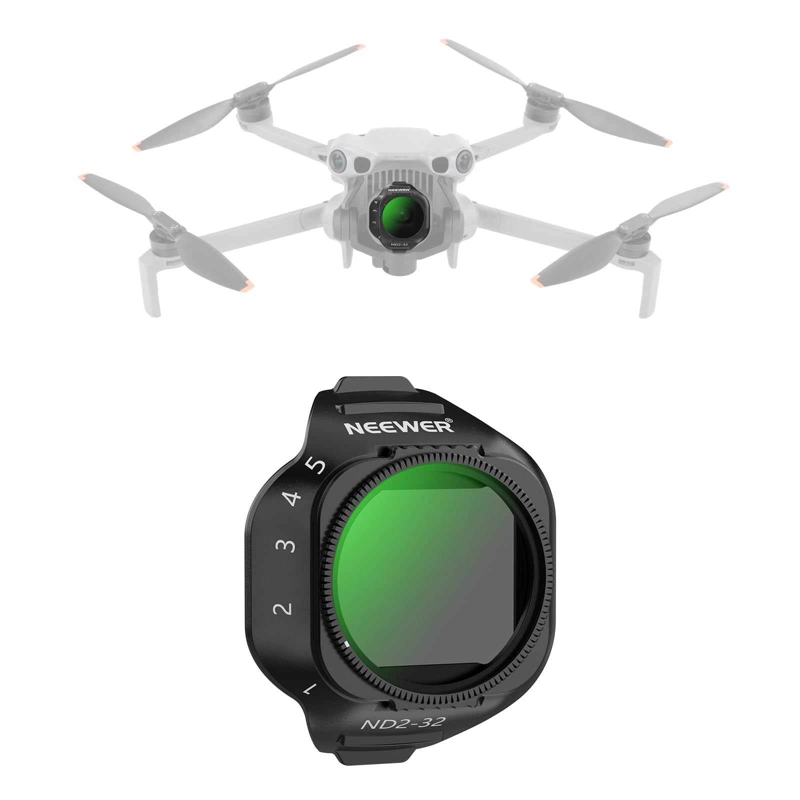 Filtro Nd Variable Neewer Para Dji Mini 5 Pro Drone