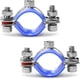 thumbnail image 1 of Soportes para tubería AKIHISA de acero inoxidable 304 de 60-65 mm de diámetro exterior, 2 piezas, 1 of 6