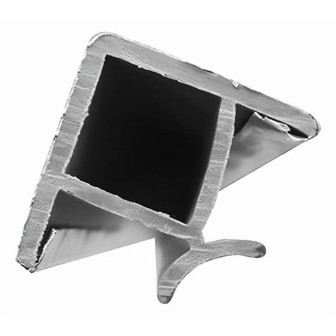 Esquinero Para Zócalo De Pvc 150Mm Aluminio Dvp