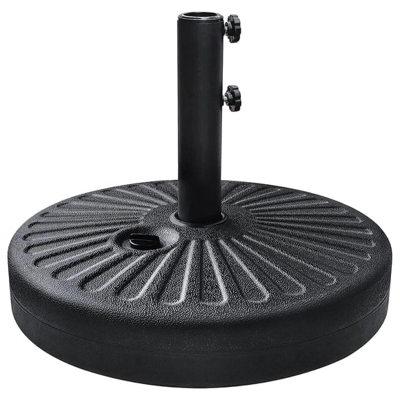 Base para Sombrilla EliteShade Rellenable con Agua, Resistente, Negra