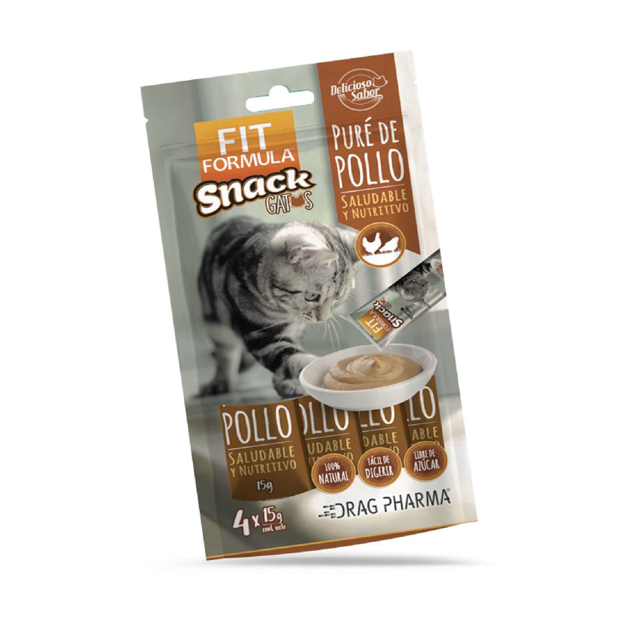 Fit - Puré Cremoso Gato Adulto Sabor Pollo Sachet