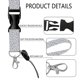 thumbnail image 3 of Porta Credencial Retráctil BLOCIT Gris Leopardo con Clip, 3 of 6