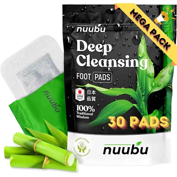 Almohadillas limpiadoras profundas Nuubu Premium Japanese Organic