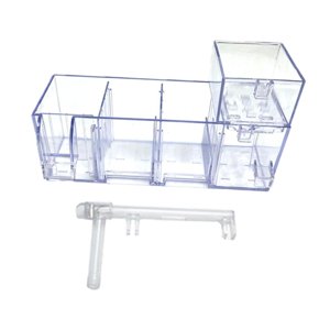 Ioensy - Caja De Filtro Para Acuario Accesorios Para Peceras Caja De Filtro Para Peceras Ligera Y Silenciosa Caja De Filtro Para Peceras Húmeda Y Seca