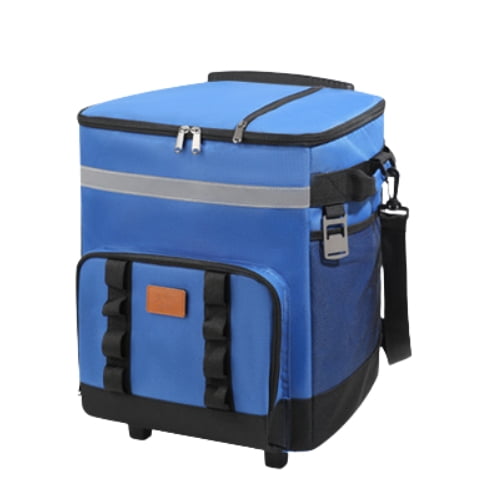 Crusec - Bolso Cooler Portátil Con Ruedas Térmico Para Picnic