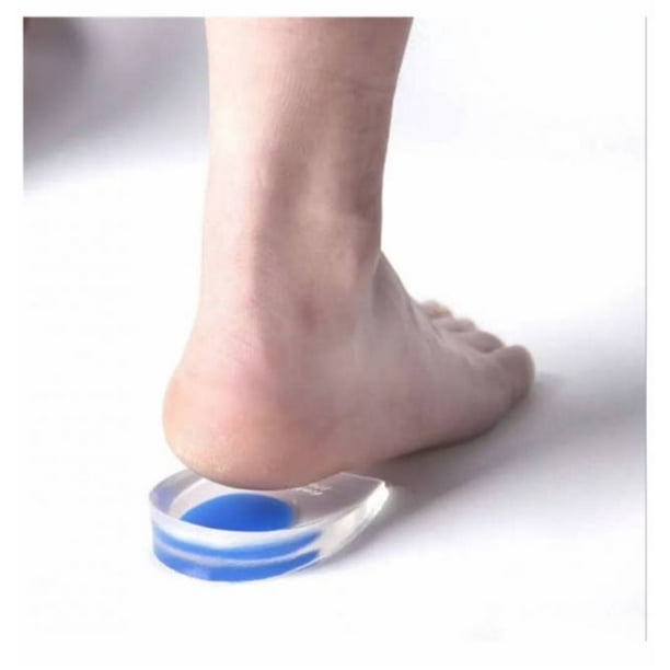 Plantilla Para Zapato Silicona Taloneras Espolon Calcaneo azul Lider