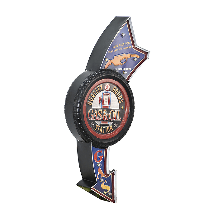 Muebles Santa Ana - Letrero Vintage Led